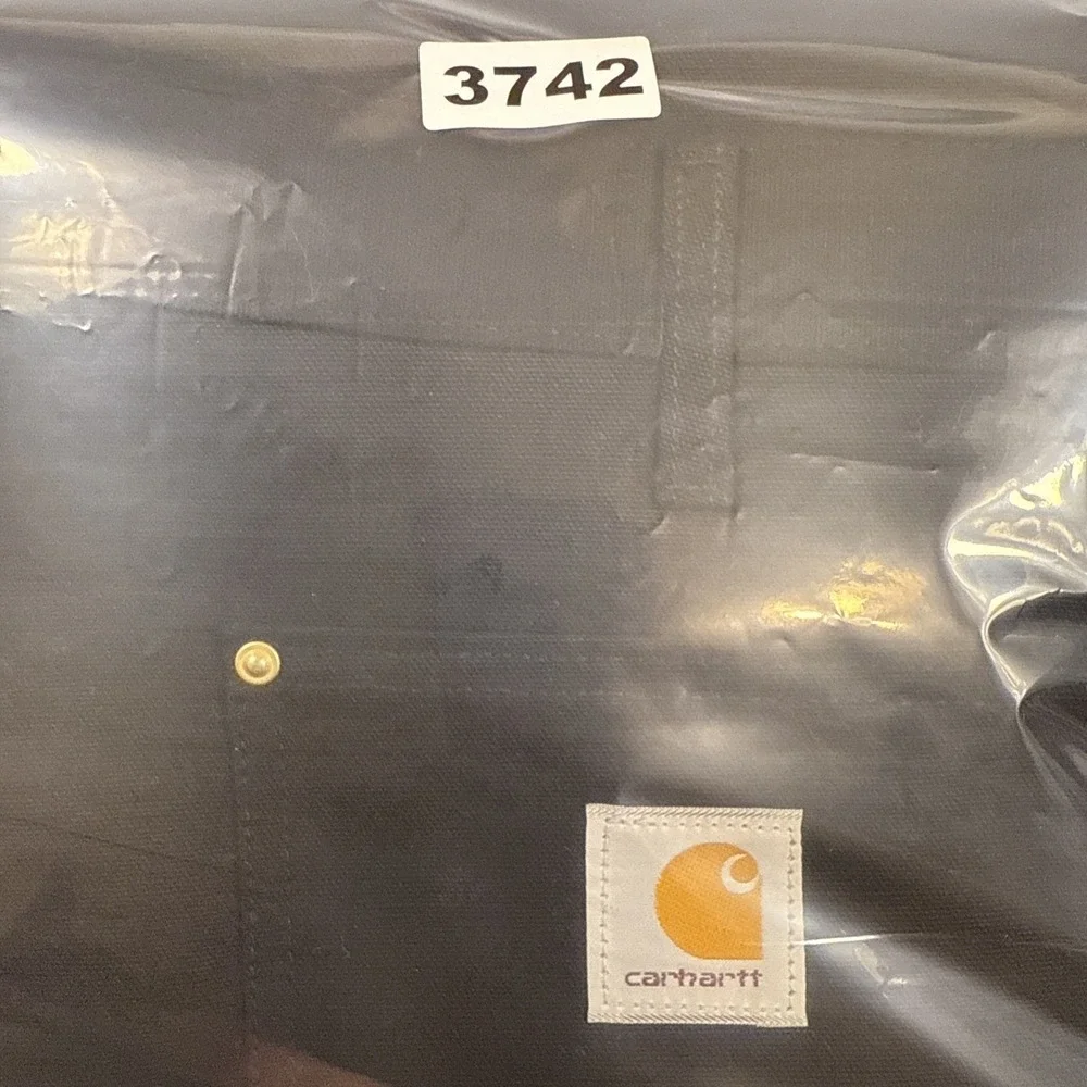 PANTS DOUBLE KNEE Carhartt B01 Mens 40x30 Black Loose Workwear Union MADE NWOT